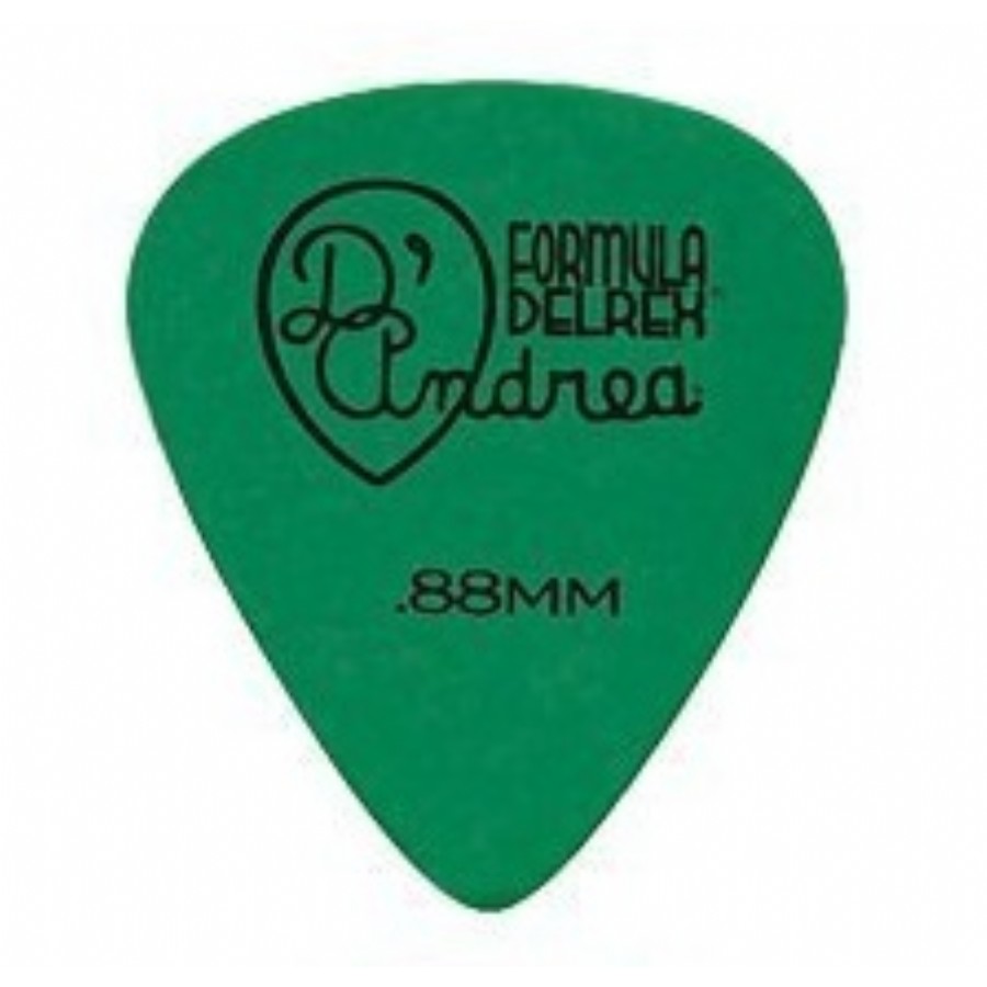 Dandrea TPD351 Formula Delrex Picks Green - 0.88mm Pena