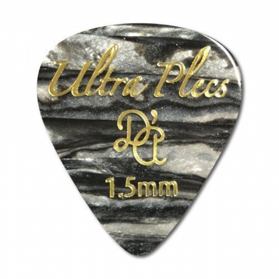 Dandrea UP35115 Ultra Plecs Picks Black Oyster - 1.5mm Pena