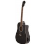 Washburn WA90CE Black Elektro Akustik Gitar