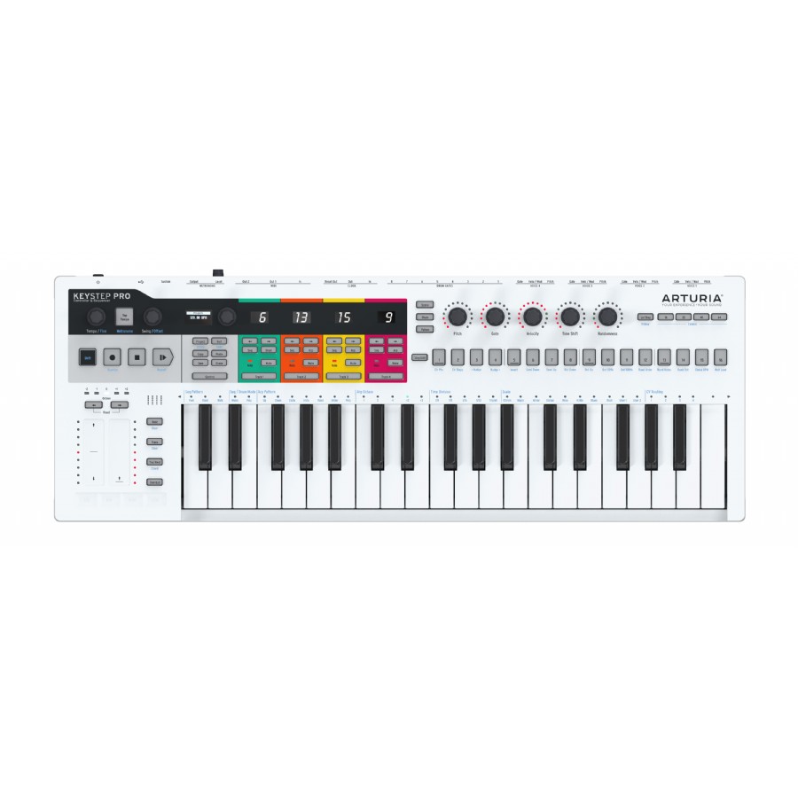 Arturia Keystep Pro White MIDI Controller / Sequencer - 37 Tuş
