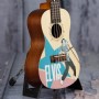 Kala Elvis Rockabilly Concert Ukulele Starter Kit Concert Ukulele Eğitim Seti