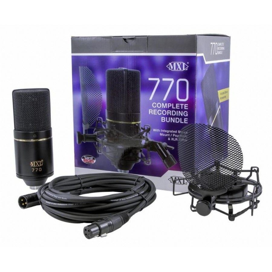 MXL 770 Complete Bundle Condenser Mikrofon Seti