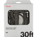 Fender Professional Series Coil Cable Gray Tweed