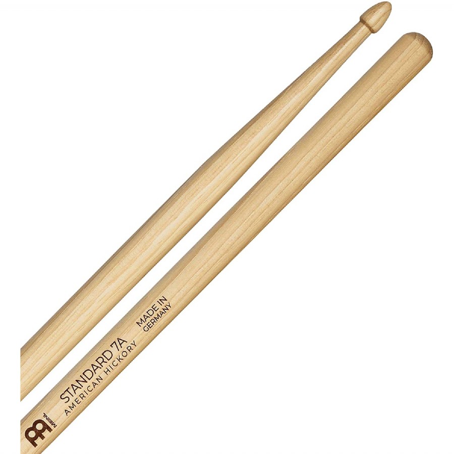 Meinl SB100 Standard 7A Wood Tip Drum Stick Baget