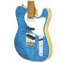 Aria Pro II 615 MK2 Nashville TQBL - Turquoise Blue Elektro Gitar