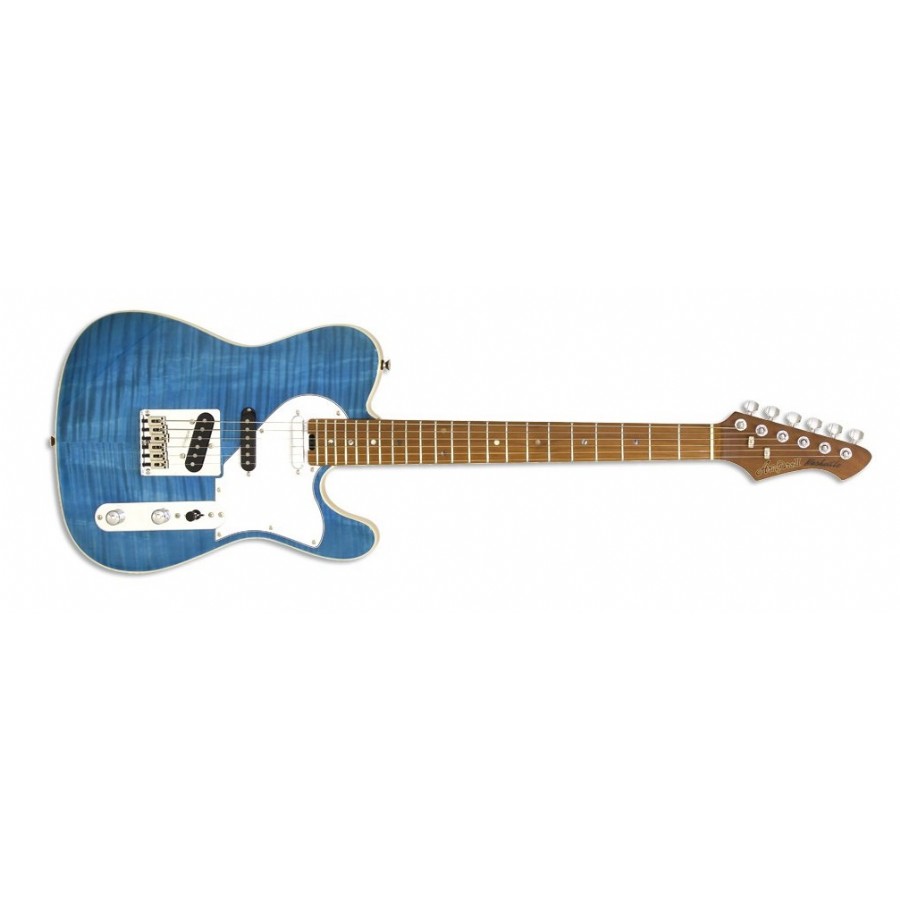 Aria Pro II 615 MK2 Nashville TQBL - Turquoise Blue Elektro Gitar