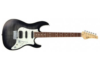 Fujigen Odyssey JOS-FM-G TKS – Transparent Black Sunburst - Elektro Gitar