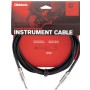 DAddario PW-BG-10BK Custom Series Braided Instrument Cable Enstrüman Kablosu (3 m)