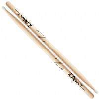 Zildjian Z2B 2B Wood Tip Hickory Drumsticks Nylon Natural