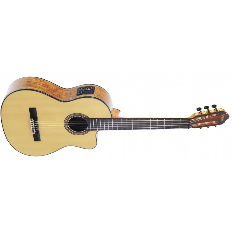 Valencia VC564CE Naturel Elektro Klasik Gitar