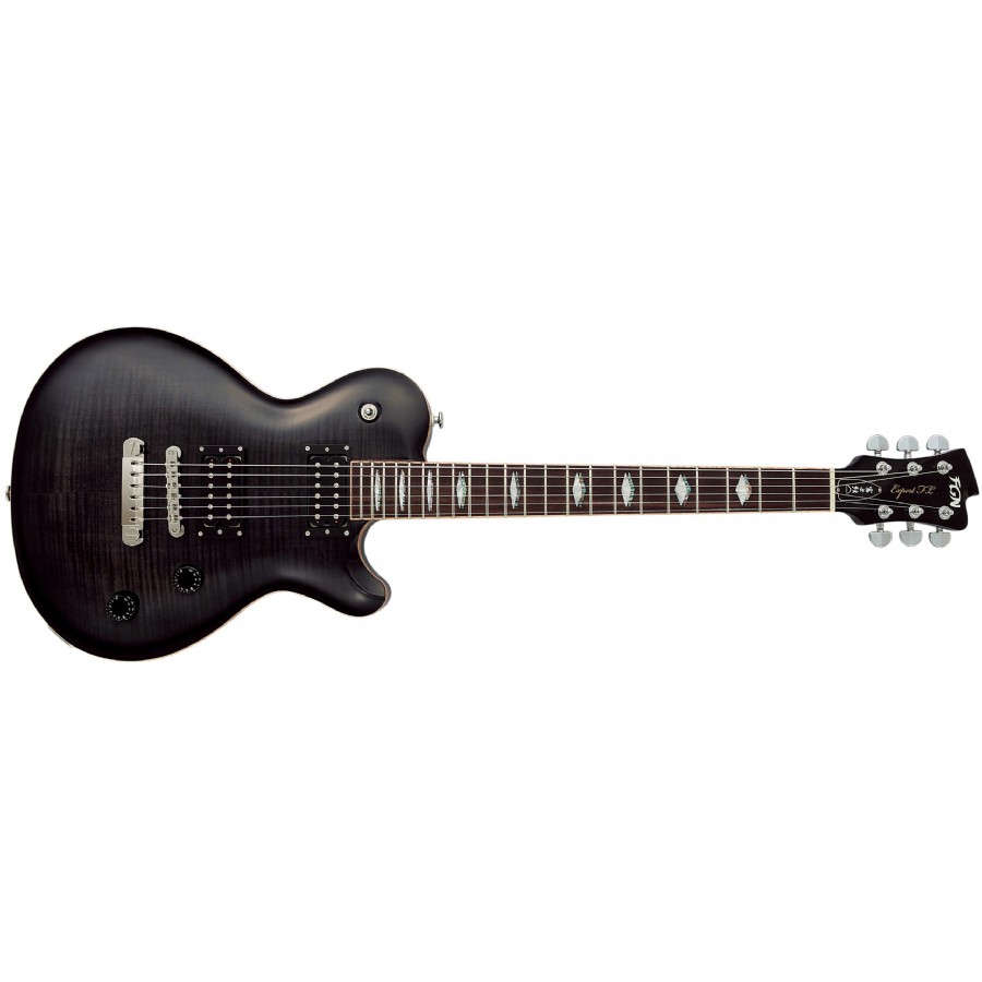 Fujigen EFL-FM-R TKSQ (Transparent Black Sunburst) Elektro Gitar