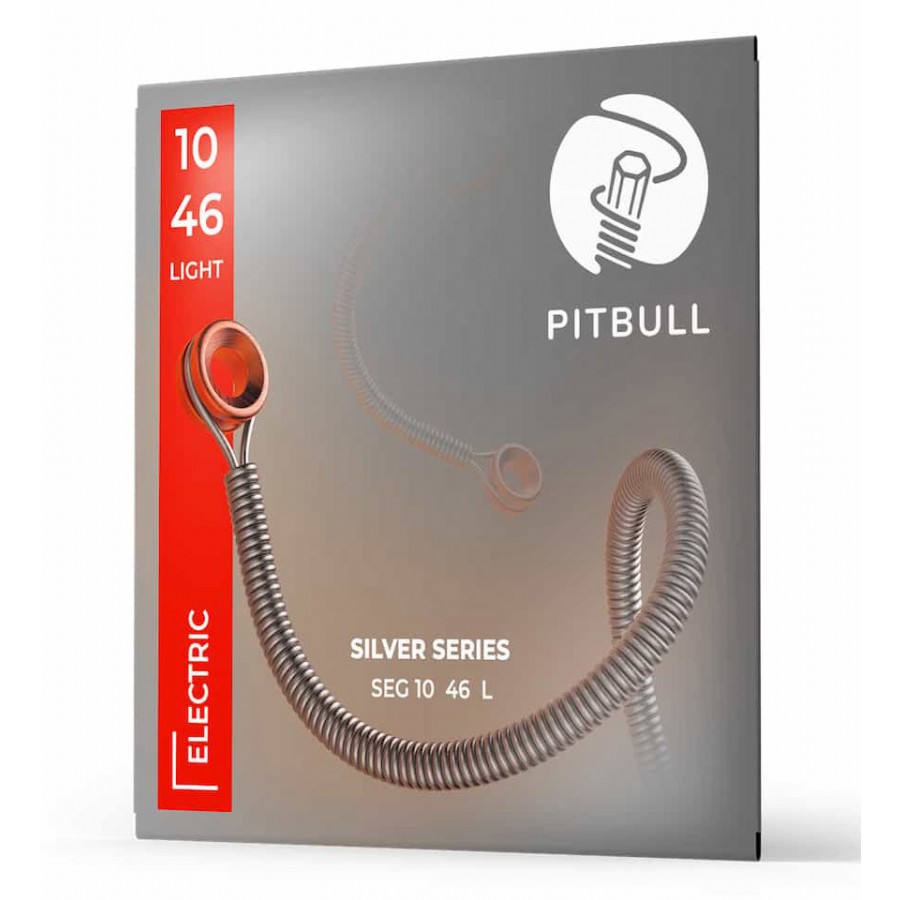 Pitbull Silver Series SEG 10-46 L Takım Tel Elektro Gitar Teli
