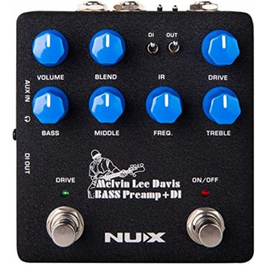 Nux NBP-5 Melvin Lee Davis Signature Bass Preamp & DI Box