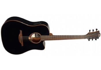 LAG GLA T118DCE Tramontane Black - Elektro Akustik Gitar