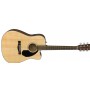 Fender CD-60SCE Dreadnought Natural Elektro Akustik Gitar