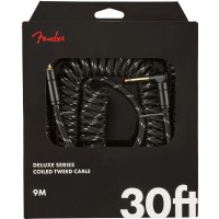 Fender Deluxe Series Coil Cable, Tweed, 30 Black Tweed