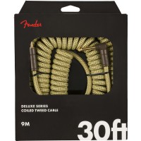 Fender Deluxe Series Coil Cable, Tweed, 30 Tweed