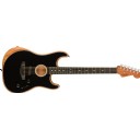 Fender American Acoustasonic Stratocaster Black - Ebony