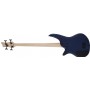 Jackson JS Series Spectra Bass JS3Q Amber Blue Burst - Laurel Bas Gitar
