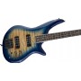 Jackson JS Series Spectra Bass JS3Q Amber Blue Burst - Laurel Bas Gitar