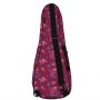 Wagon Case 03 Serisi Concert Hibiskus Pembe Concert Ukulele Çantası