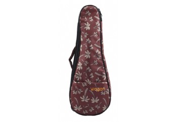 Wagon Case 03 Serisi Tenor Palmiye Desenli - Tenor Ukulele Çantası