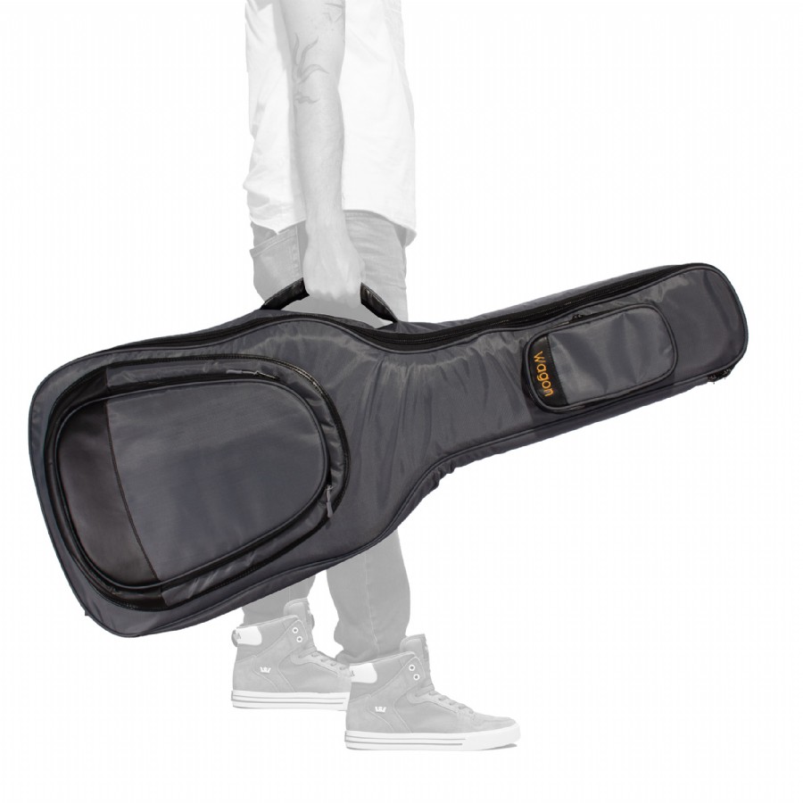 Wagon Case 05 Serisi - Akustik Gri Akustik Gitar Çantası