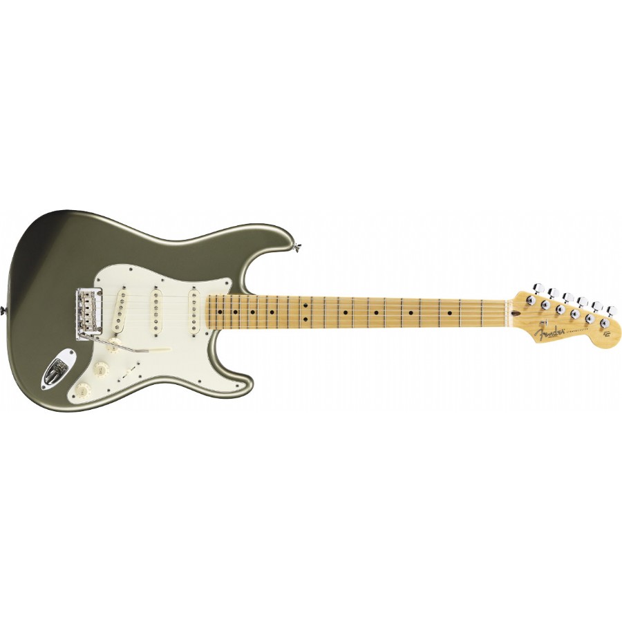 Fender American Standard Stratocaster Jade Pearl Metallic Maple Elektro Gitar