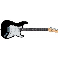 Fender American Standard Stratocaster Siyah - Rosewood - 2012 Öncesi Üretim