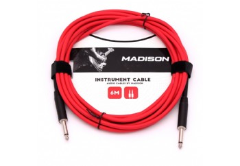 Madison MIC002-6M Kırmızı - Entrüman Kablosu (6 Metre)