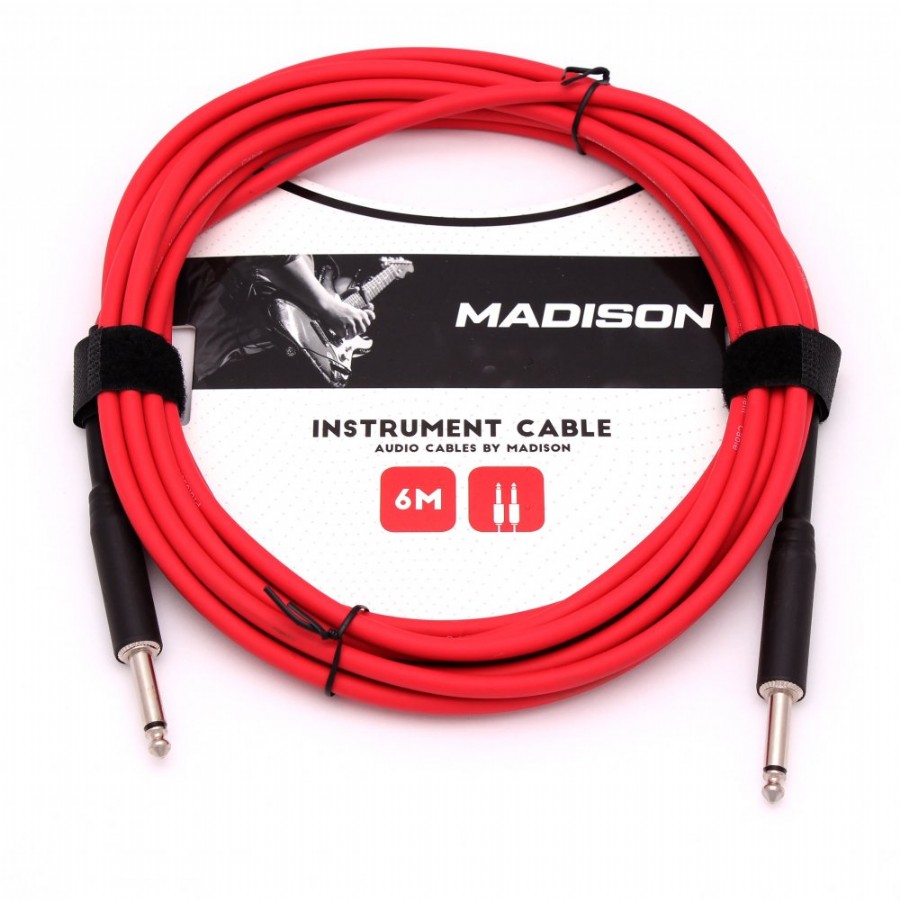Madison MIC002-6M Kırmızı Entrüman Kablosu (6 Metre)