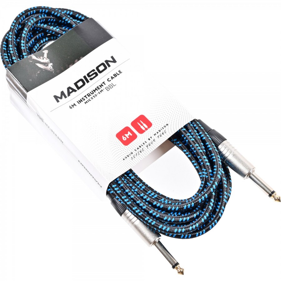 Madison MIC030-6M BBL Enstrüman Kablosu (6 Metre)