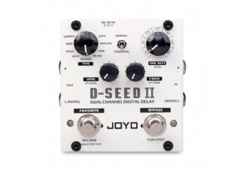 Joyo D-Seed II Dual Channel Digital Delay - Delay & Looper Pedalı
