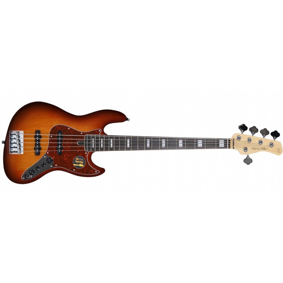 Marcus Miller By Sire V7 Alder 5 (2nd Gen) TS - Tobacco Sunburst Bas Gitar