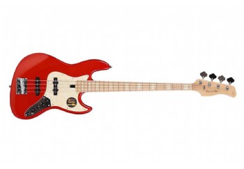 Marcus Miller By Sire V7 Swamp Ash (2nd Gen) BMR - Bright Metallic Red - Bas Gitar