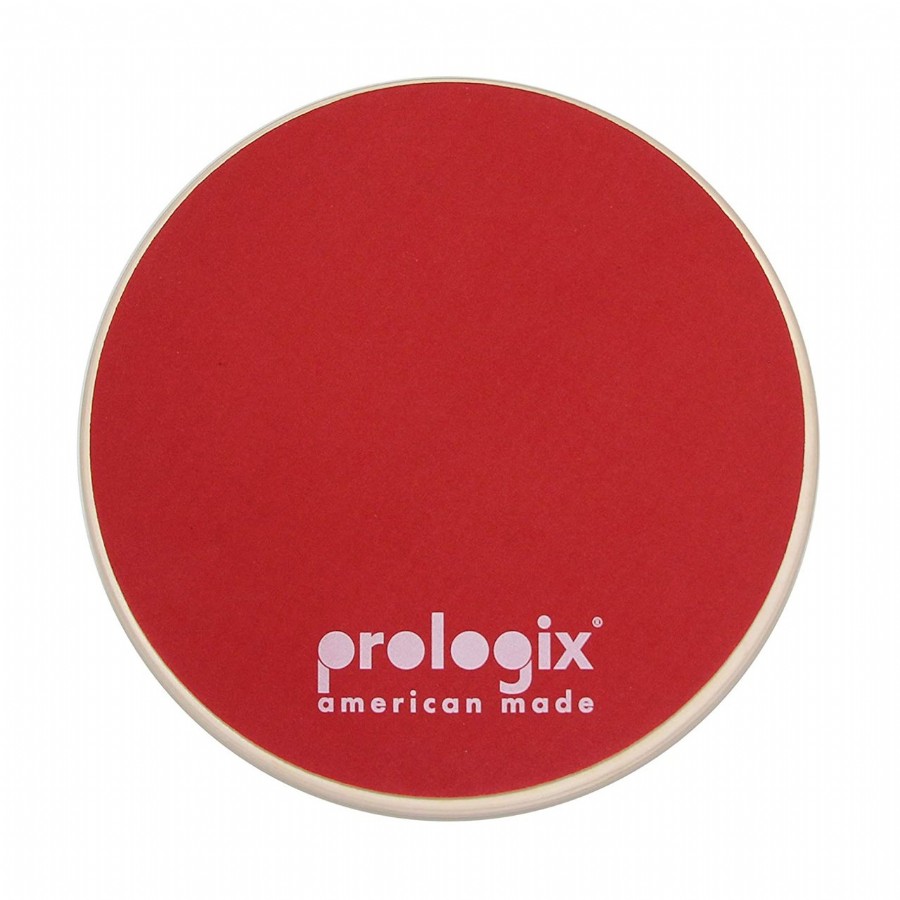 Prologix Black/Red 8 inch Çift Taraflı Davul Çalışma Pedi