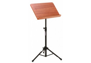 On-Stage SM7312W Music Stand w/ Wide Rosewood Bookplate - Şef Nota Sehpası