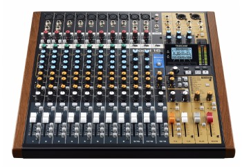 Tascam Model 16 Mixer Analogue Mixer With 16-Track Digital Recorder - Mikser & Ses Kartı & Kayıt Cihazı