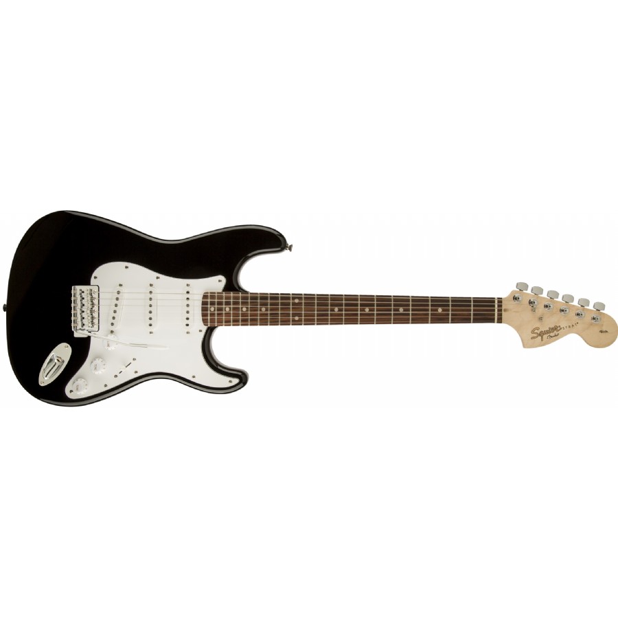 Squier Affinity Strat Black - Indian Laurel Elektro Gitar