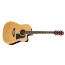 Aria AWN15CE Cutaway Natural