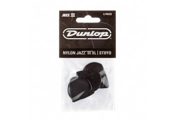Jim Dunlop Jazz III XL Stiffo 6 Adet - Pena