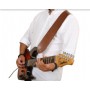 Tabaq DMDZ01 Boyasız (Doğal) Deri Gitar Askısı