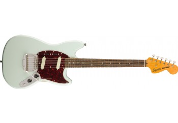 Squier Classic Vibe 60s Mustang Electric Sonic Blue - Indian Laurel - Elektro Gitar
