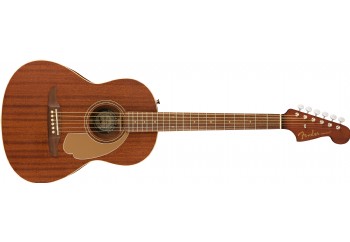 Fender Sonoran Mini With Bag Natural Mahogany - Walnut - 3/4 Akustik Gitar