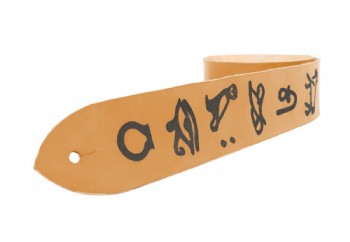 Tabaq Hieroglyph Bal - Deri Gitar Askısı