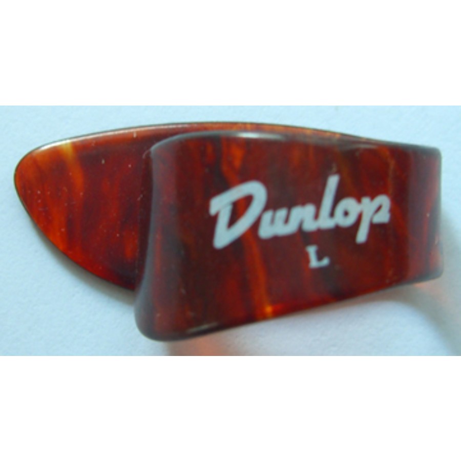 Dunlop Plastic Finger Baş Parmak Penası Kahverengi (Large) Parmak Penası