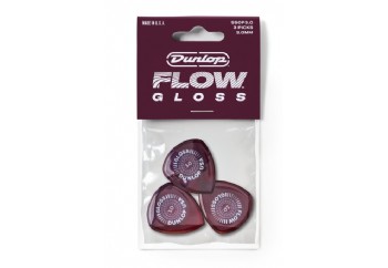 Jim Dunlop 550P3.0 Flow Gloss Pick - 3lü Pena