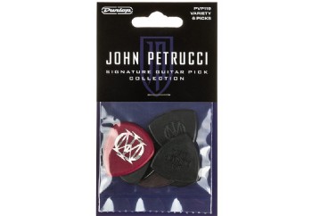 Jim Dunlop PVP119 John Petrucci Pick Variety Pack - 6'lı Paket Pena