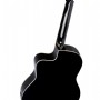 Ortega RCE145 Thinline Family Series Pro Siyah Elektro Klasik Gitar