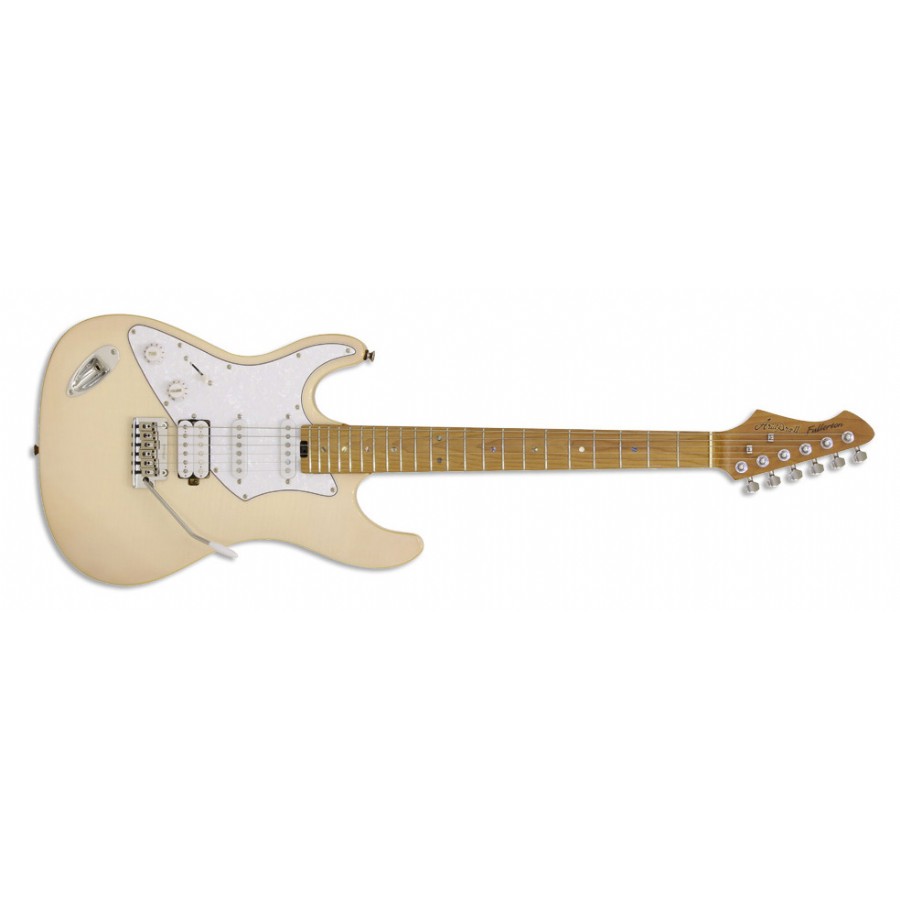 Aria 714-JH Fullerton MBWH (Marble White) Elektro Gitar